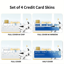 Load image into Gallery viewer, Welcome to my domain  Credit Card Skins (4-in-1 Pack)
