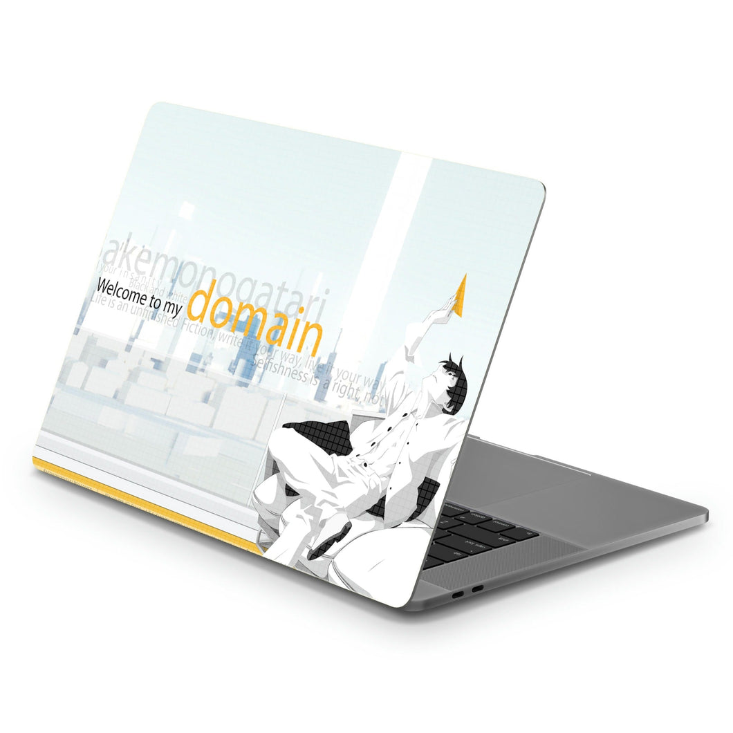 Welcome to my domain  Macbook Skin