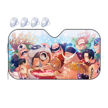 Load image into Gallery viewer, White Beard Pirate  Car Sunshade
