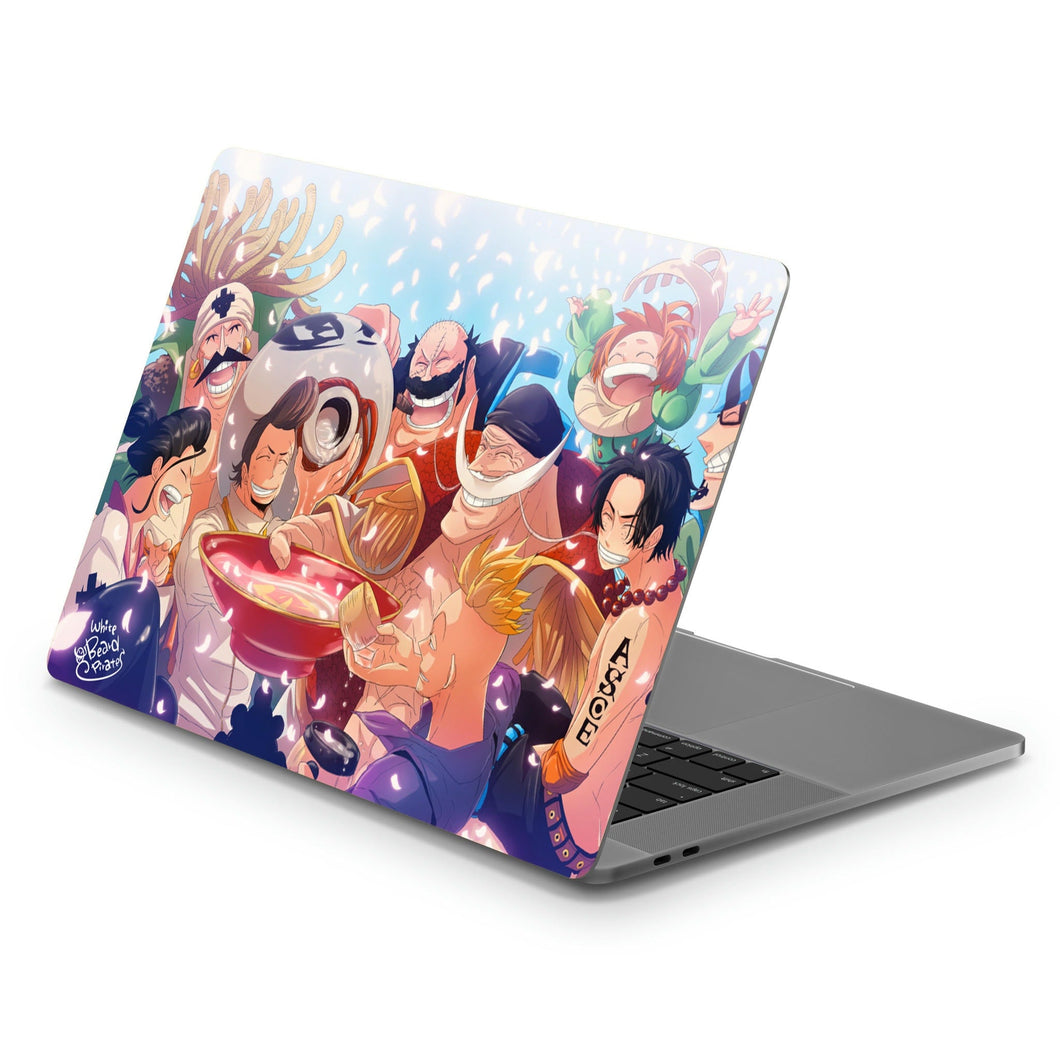 White Beard Pirate  Macbook Skin