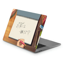 Load image into Gallery viewer, Who Are You? Macbook Skin
