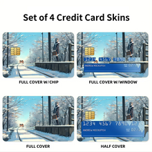 Load image into Gallery viewer, Winter  Credit Card Skins (4-in-1 Pack)
