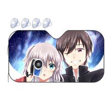 Load image into Gallery viewer, Yū Otosaka and Nao Tomori Together  Car Sunshade
