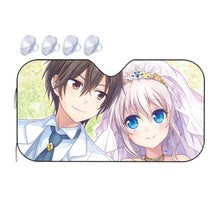 Load image into Gallery viewer, Yū Otosaka and Nao Tomori Together  Car Sunshade
