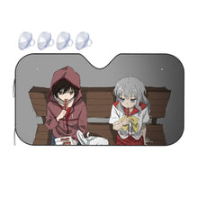 Load image into Gallery viewer, Yū Otosaka and Nao Tomori Together  Car Sunshade

