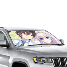 Load image into Gallery viewer, Yū Otosaka and Nao Tomori Together  Car Sunshade
