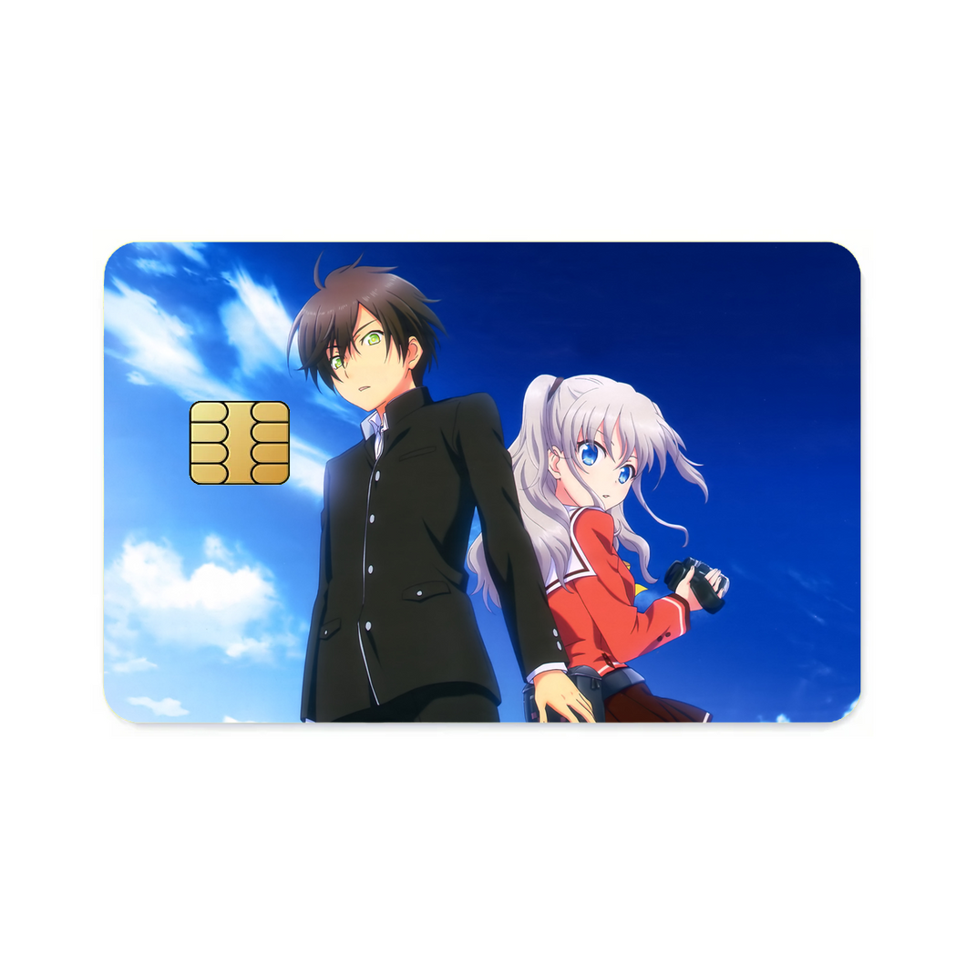 Yū Otosaka and Nao Tomori Together  Credit Card Skins (4-in-1 Pack)