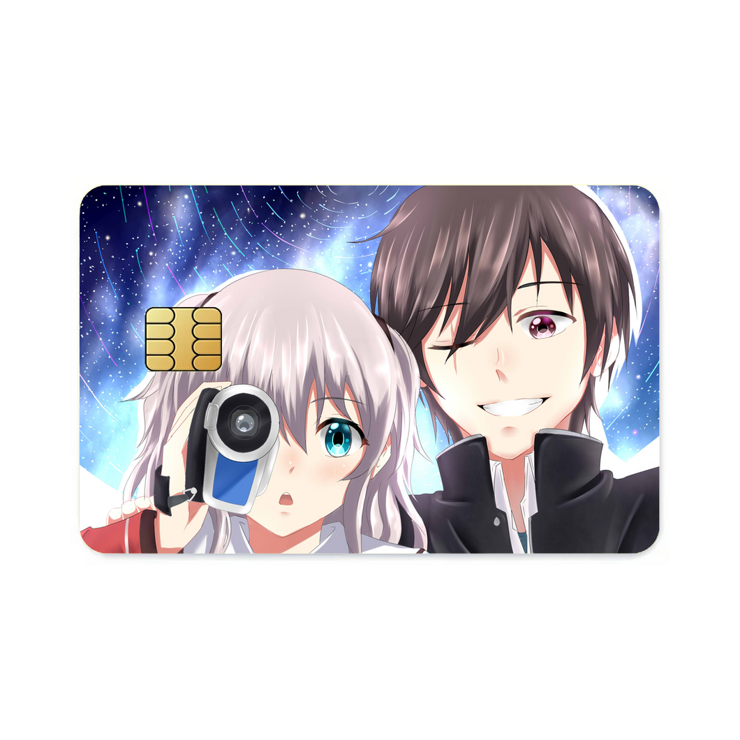 Yū Otosaka and Nao Tomori Together  Credit Card Skins (4-in-1 Pack)