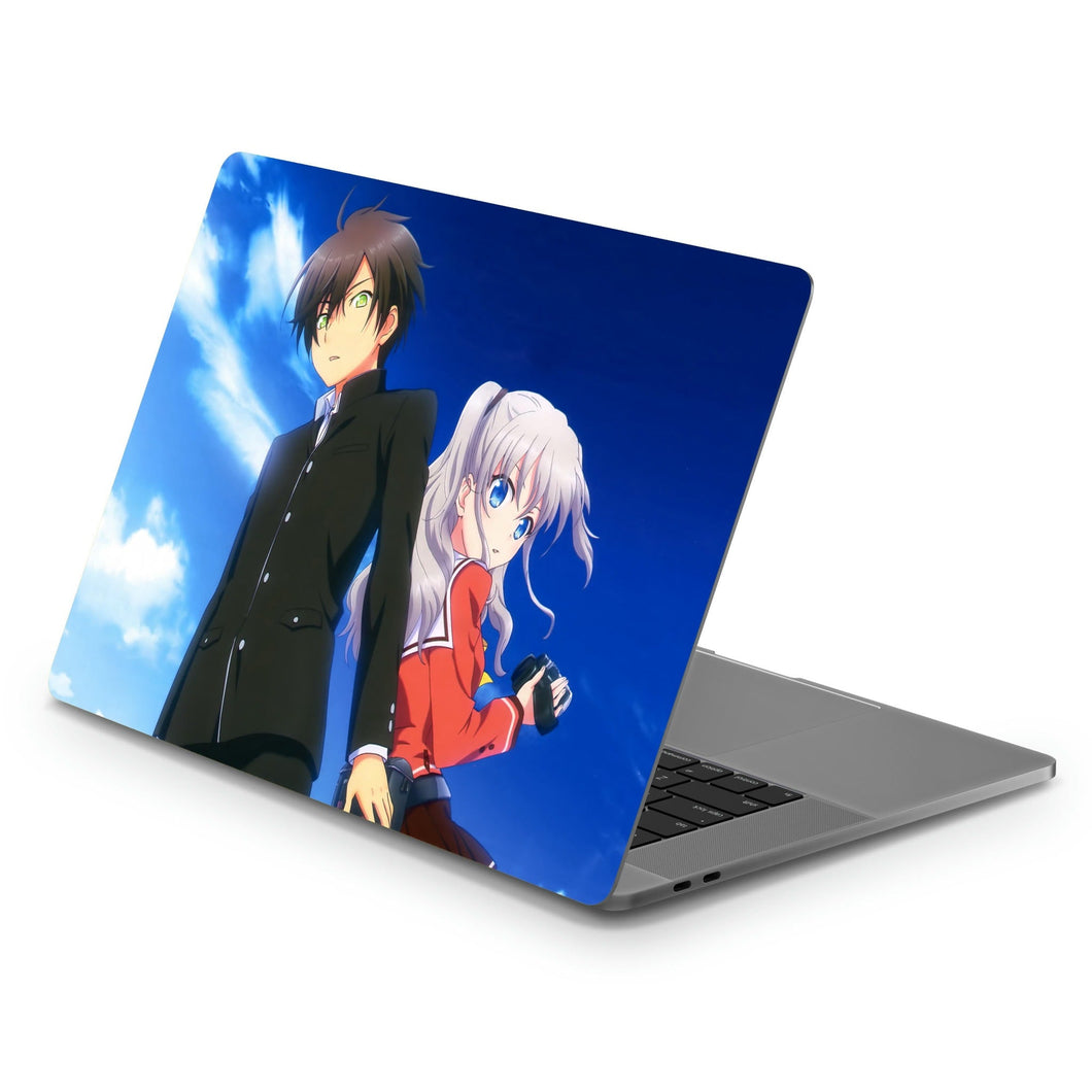 Yū Otosaka and Nao Tomori Together  Macbook Skin