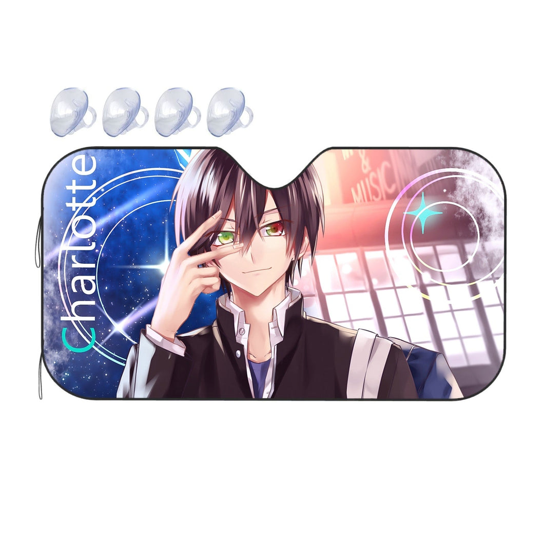 Yū Otosaka pose  Car Sunshade