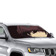Load image into Gallery viewer, Yū Otosaka Smirking  Car Sunshade
