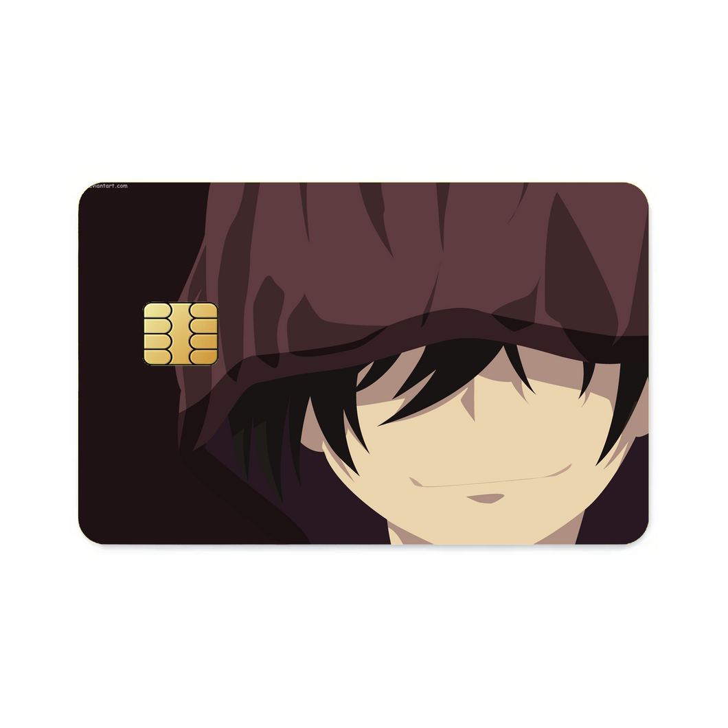 Yū Otosaka Smirking  Credit Card Skins (4-in-1 Pack)