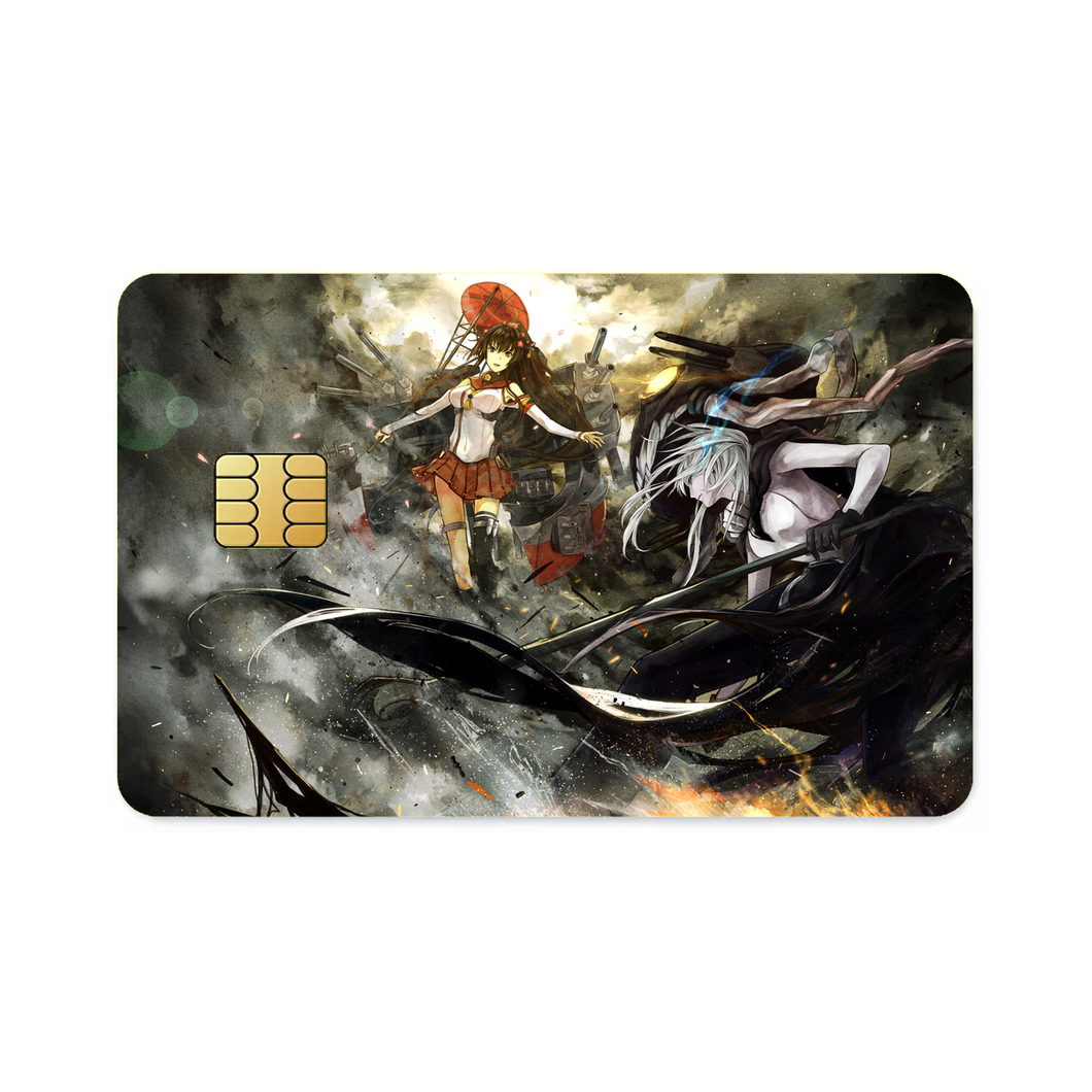Yamato VS. Wo-Class Credit Card Skins (4-in-1 Pack)