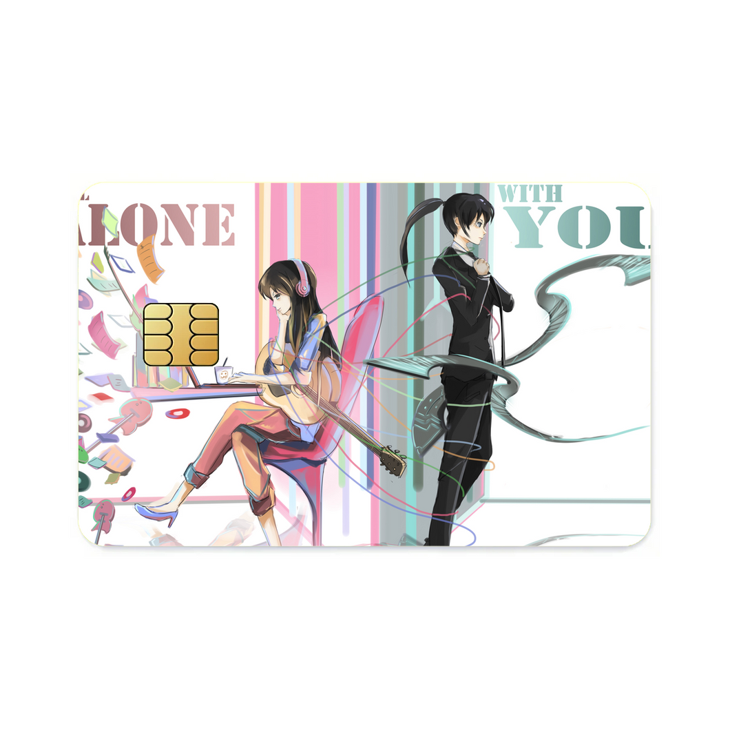 Yayoi Kunizuka- All alone  Credit Card Skins (4-in-1 Pack)