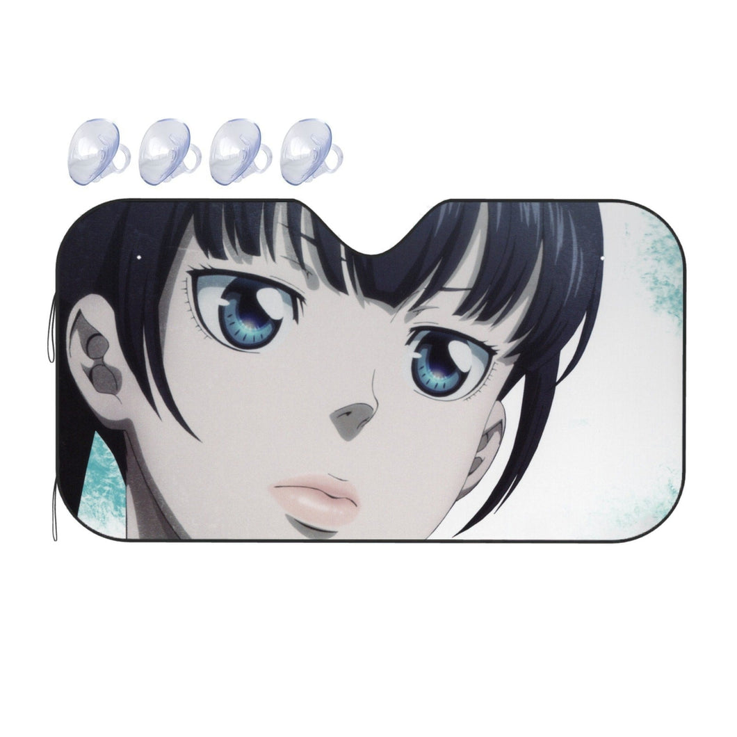 Yayoi Kunizuka  Face  Car Sunshade