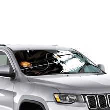 Load image into Gallery viewer, Yin and Yang Car Sunshade
