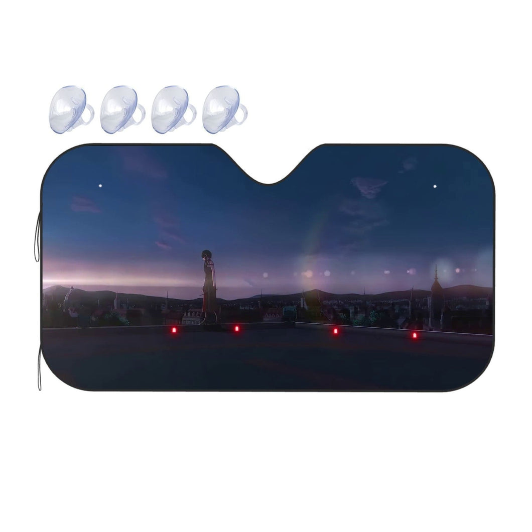 Yor at Night  Car Sunshade