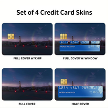 Load image into Gallery viewer, Yor at Night  Credit Card Skins (4-in-1 Pack)
