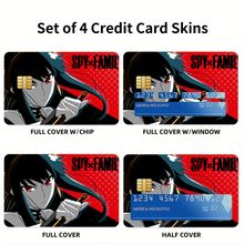 Load image into Gallery viewer, Yor Forger  Credit Card Skins (4-in-1 Pack)
