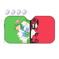 Yoshino and Kurumi - Date A Live Minimalist  Car Sunshade