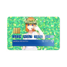 Load image into Gallery viewer, Yotsuba Nakano Credit Card Skins (4-in-1 Pack)
