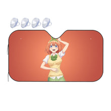 Load image into Gallery viewer, Yotsuba Nakano from 5-Toubun no Hanayome  Car Sunshade
