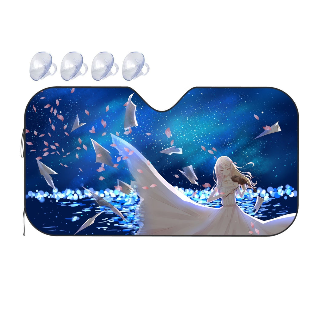 Your Lie In April  Car Sunshade