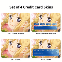 Load image into Gallery viewer, Your Lie In April / Shigatsu Wa Kimi No Uso - Kaori Miyazono Credit Card Skins (4-in-1 Pack)
