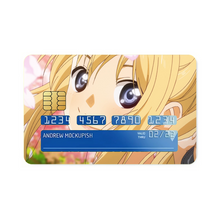 Load image into Gallery viewer, Your Lie In April / Shigatsu Wa Kimi No Uso - Kaori Miyazono Credit Card Skins (4-in-1 Pack)
