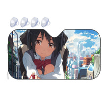 Load image into Gallery viewer, Your Name.  Car Sunshade
