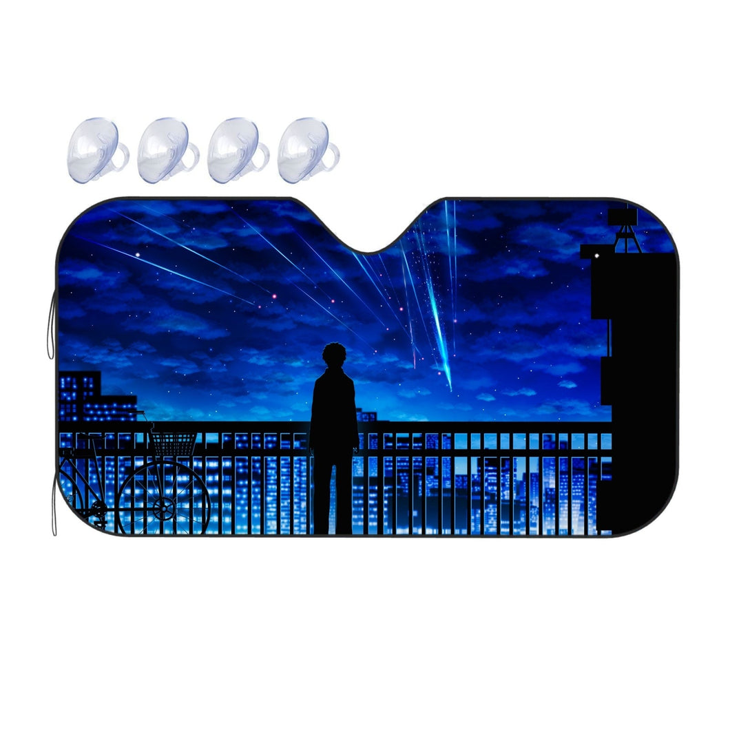 Your Name.  Car Sunshade