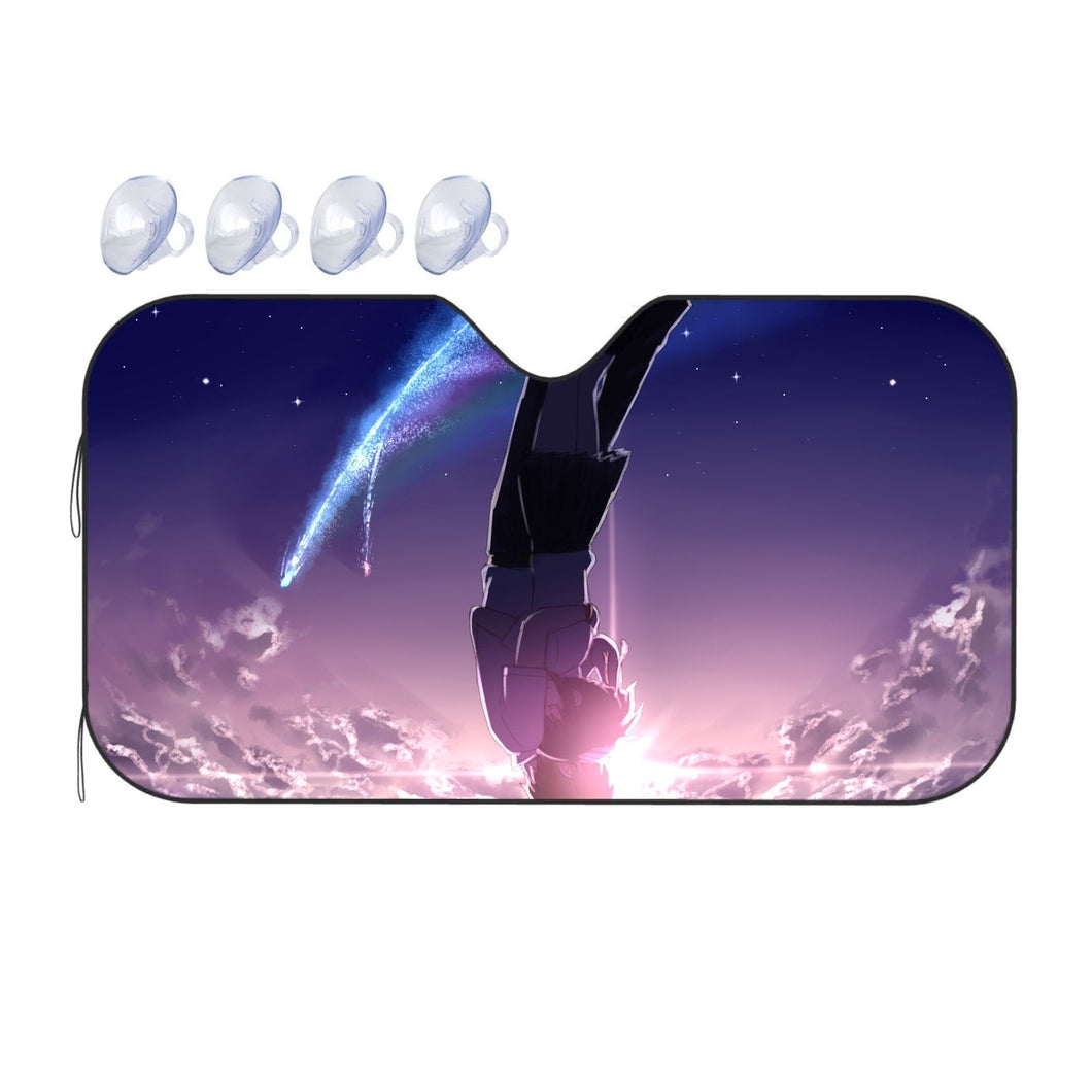 Your Name.  Car Sunshade