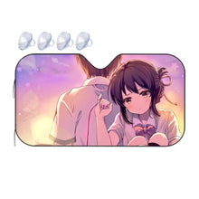 Load image into Gallery viewer, Your Name.  Car Sunshade
