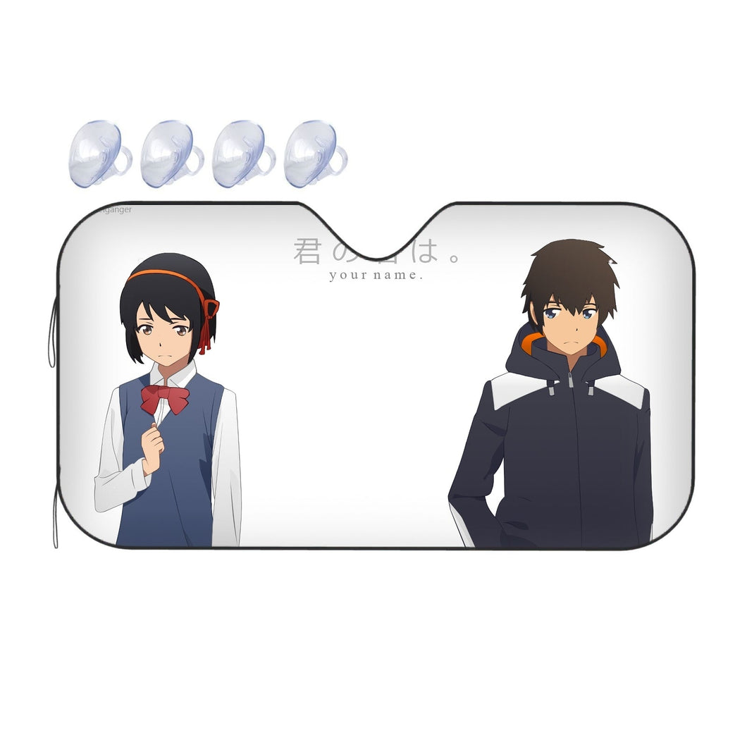 Your Name.  Car Sunshade