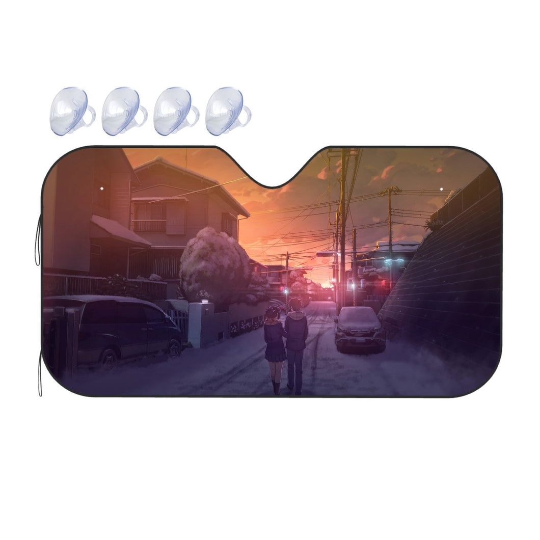 Your Name.  Car Sunshade