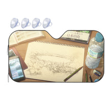 Load image into Gallery viewer, Your Name.  Car Sunshade
