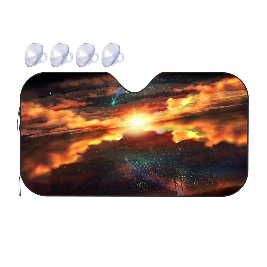 Your Name.  Car Sunshade