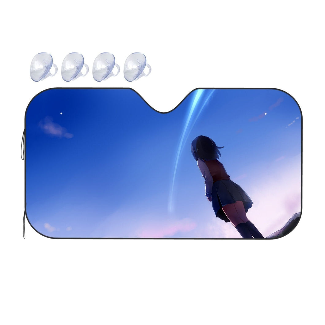 Your Name.  Car Sunshade
