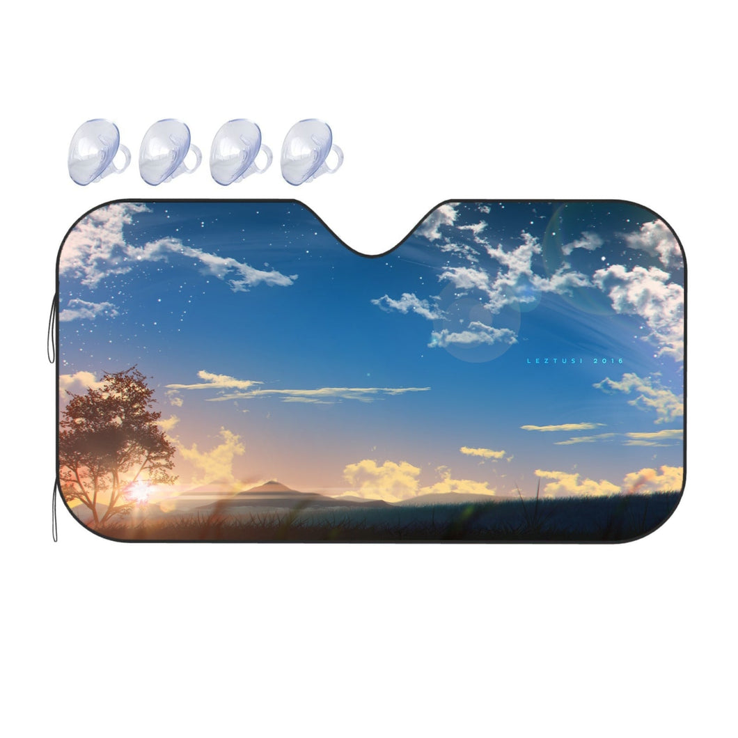 Your Name.  Car Sunshade