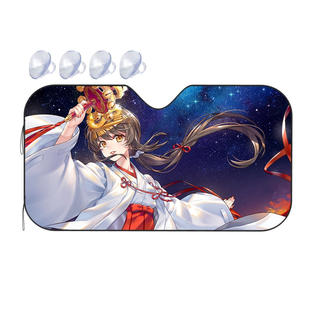 Your Name.  Car Sunshade