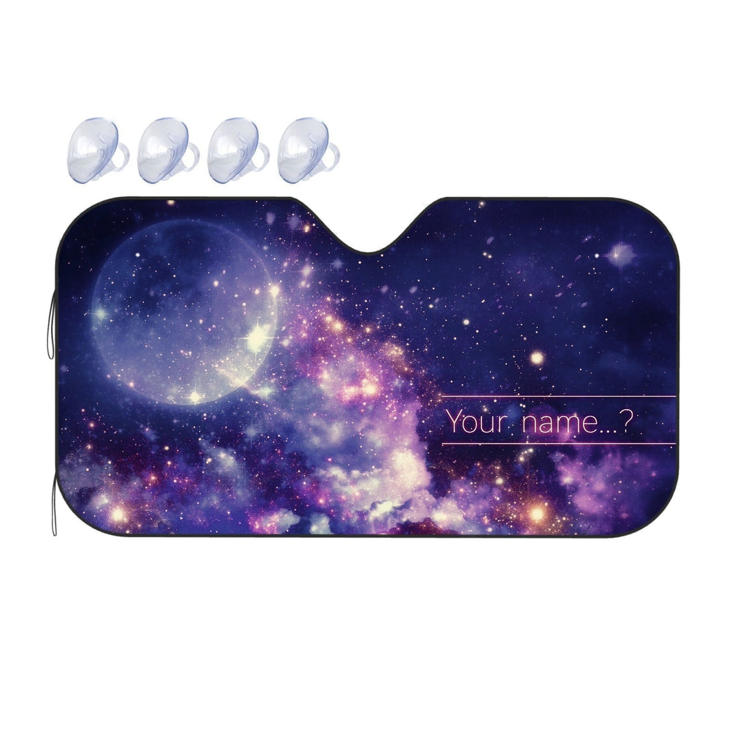 Your Name.  Car Sunshade