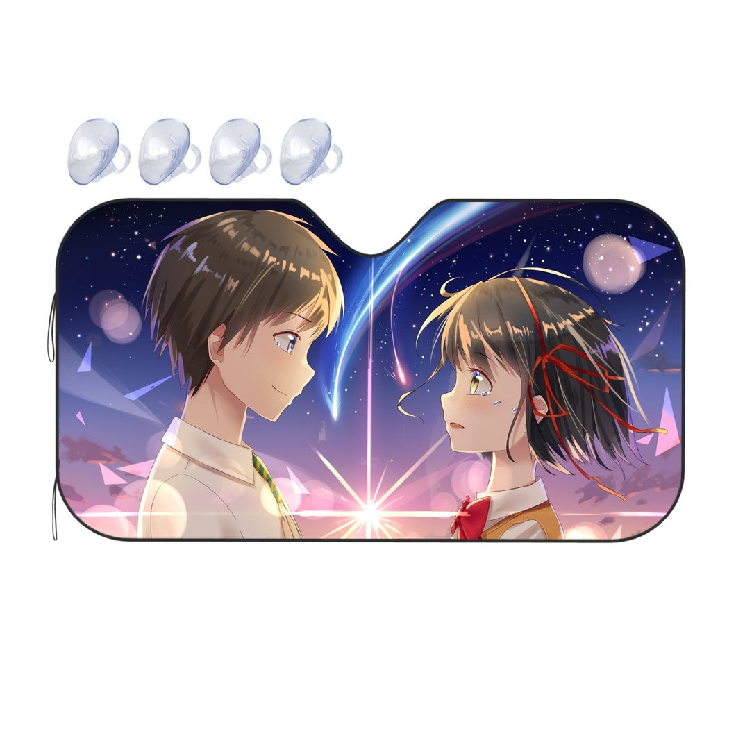 Your Name.  Car Sunshade