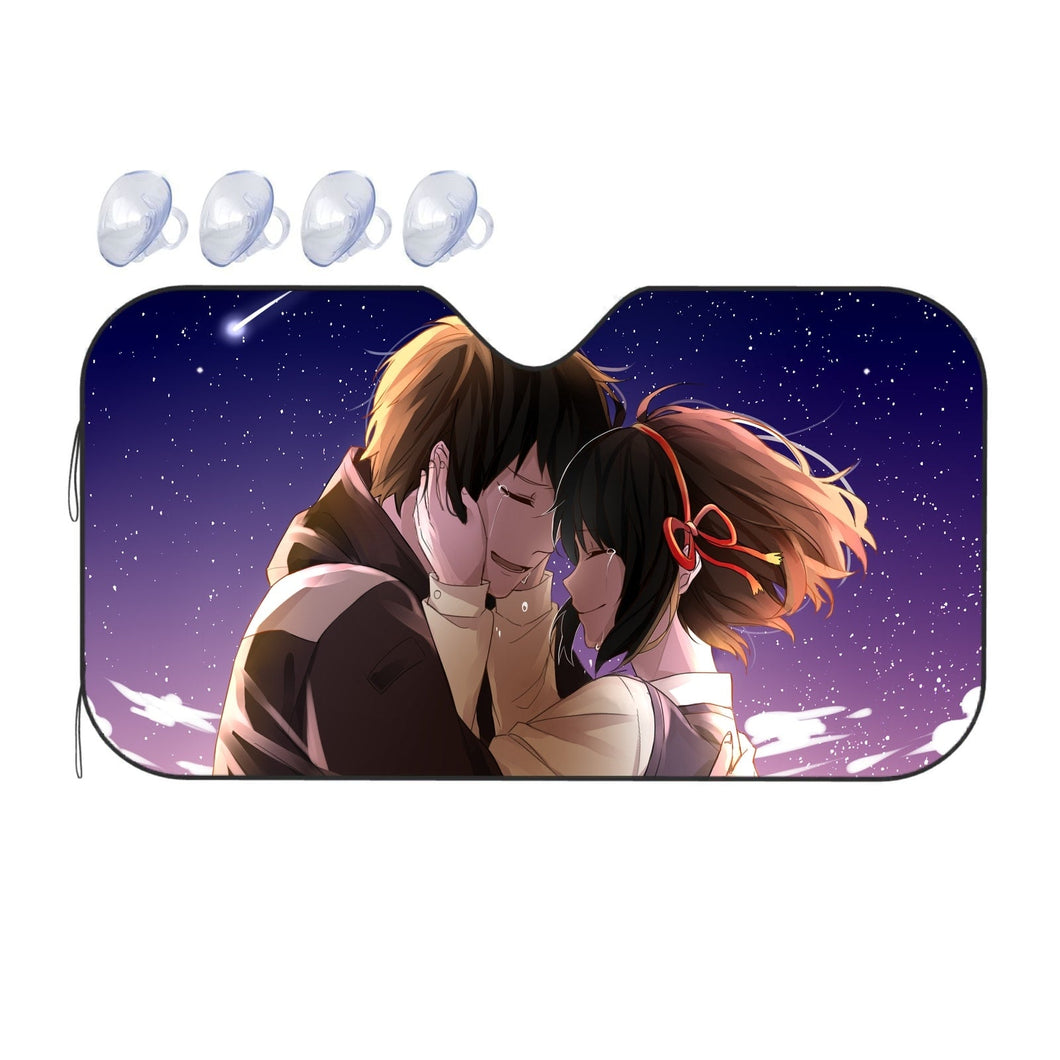 Your Name.  Car Sunshade