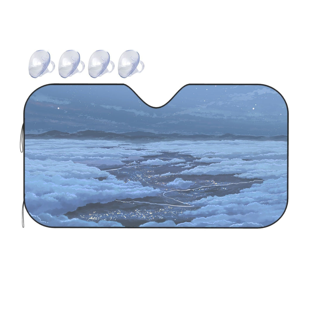 Your Name.  Car Sunshade