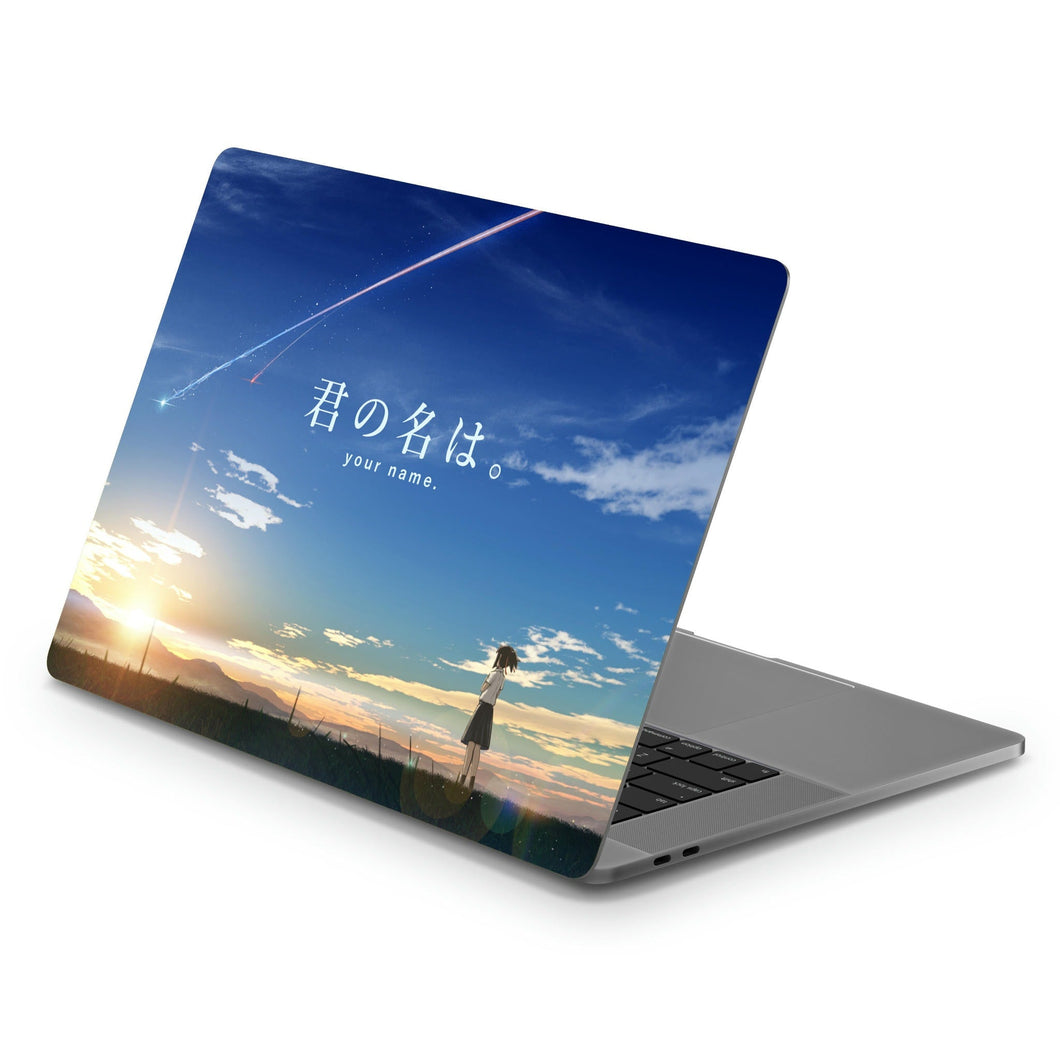 Your Name.  Macbook Skin