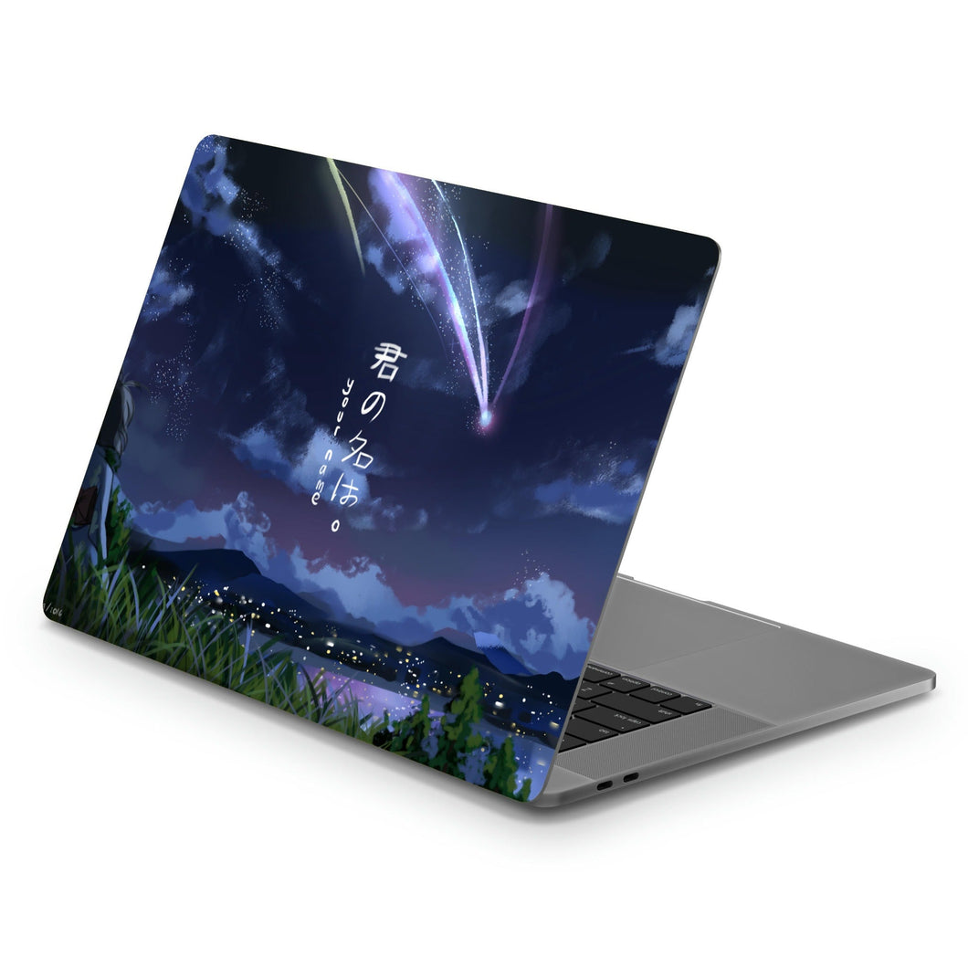 Your Name.  Macbook Skin