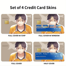Load image into Gallery viewer, Yu Nishinoya  Credit Card Skins (4-in-1 Pack)
