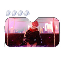 Load image into Gallery viewer, Yuji Itadori  Car Sunshade
