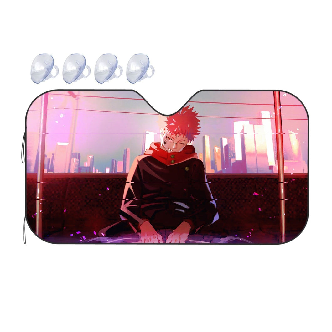 Yuji Itadori  Car Sunshade