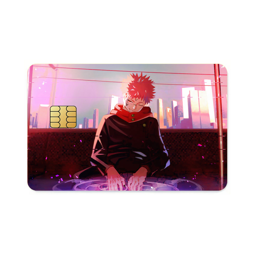 Yuji Itadori  Credit Card Skins (4-in-1 Pack)
